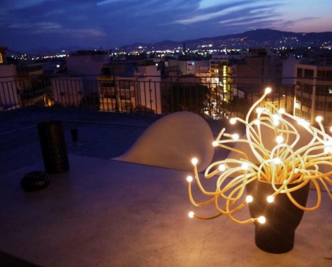 Stylish Penthouse With Acropolis And 360 View Appartement Athene Buitenkant foto